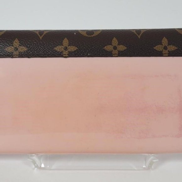 L Vuitton Cherrywood Portefeuille wallet authentic & stamped FH4179 box & duster - Picture 16 of 16